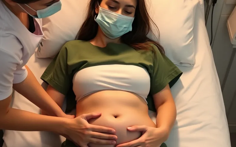 Postoperative lymphatic drainage